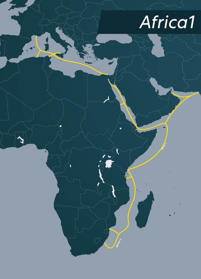 Cable map project Africa1